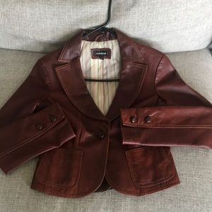 Vintage Bebe vegan leather jacket